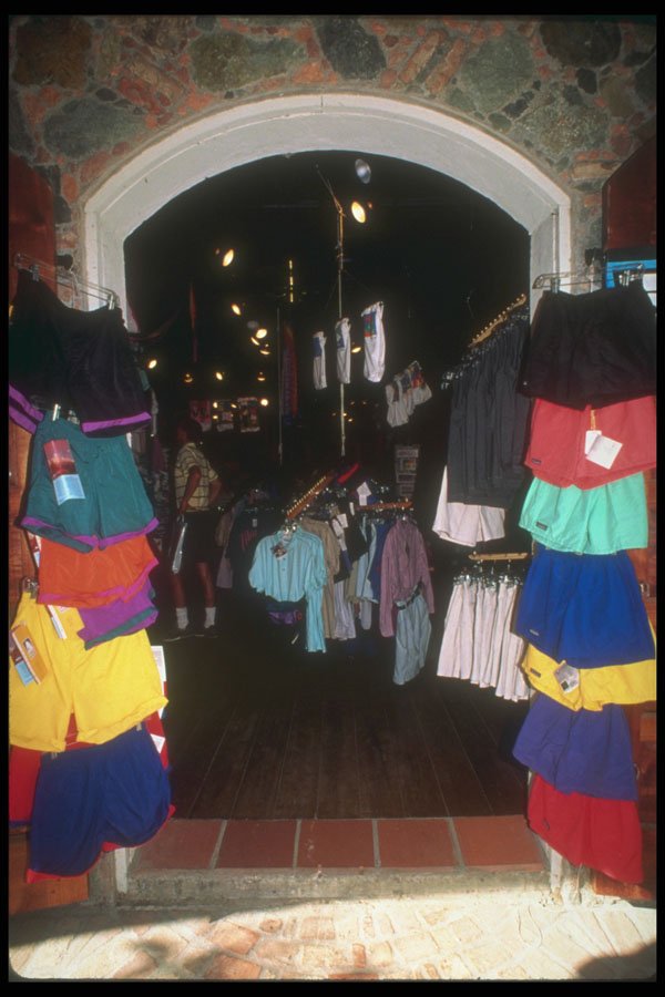 203045 Shopping At Mongoose Junction, St. John A4 Photo Print