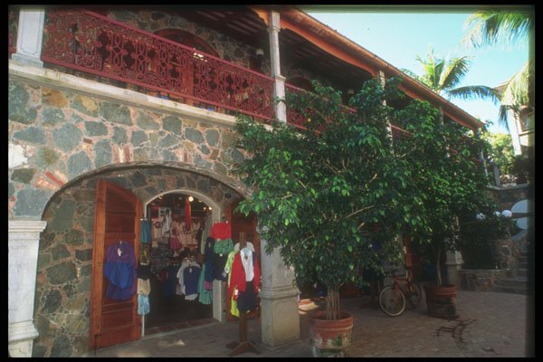 203046 Shopping At Mongoose Junction, St. John A4 Photo Print