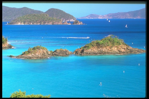 203049 Trunk Bay, St. John A4 Photo Print