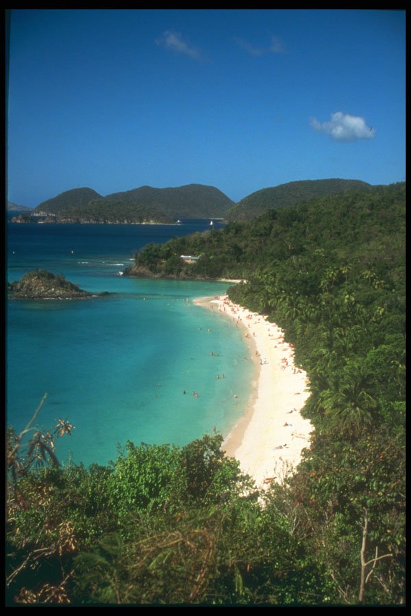 203053 Trunk Bay, St. John A4 Photo Print