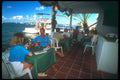 203064 Dining At A Harborside Restaurant, Christiansted, St. Croix A4 Photo Print