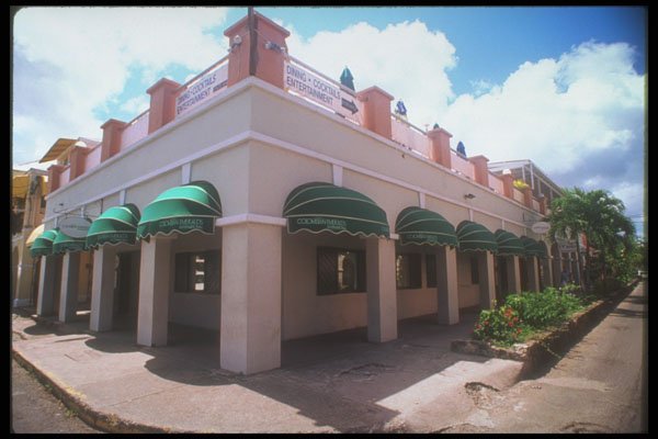 203089 Shopping Arcade, St. Croix A4 Photo Print
