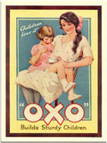 203H Oxo Builds Sturdy Children advert A4 Photo Print