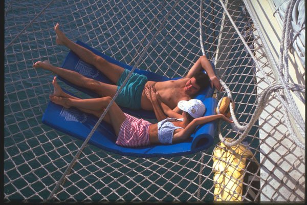 204022 The Bowsprit Net, A Solitude For Honeymooners A4 Photo Print