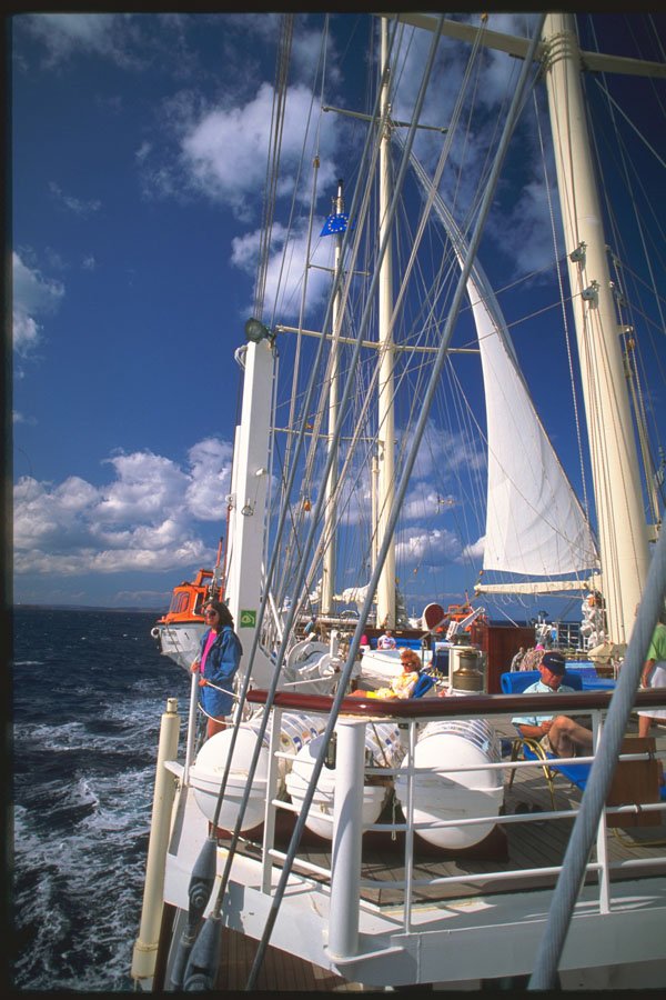 204023 Sailing Silently For Hours At A Time Is True Nautical Joy A4 Photo Print