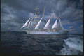 204032 Sails Are Lowered As The Harbor Approaches A4 Photo Print