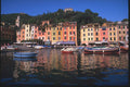 204054 The Classic Buildings Reflected In The Harbor Waters A4 Photo Print