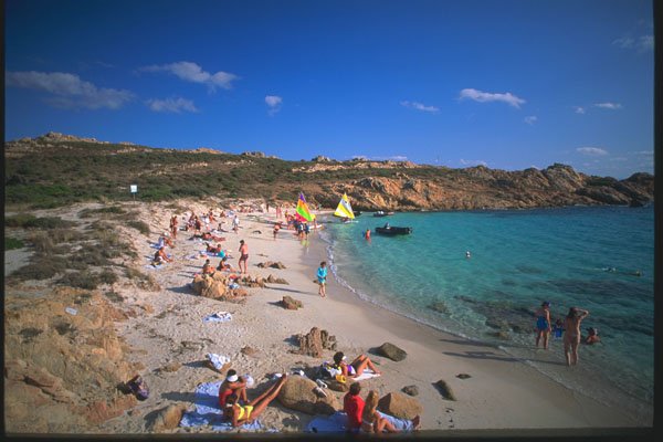 204074 A Secluded Cove, Perfect For Star Clipper Sun worshipers A4 Photo Print