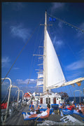 204095 Cruising For Hours Under Sail Soothes The Senses A4 Photo Print