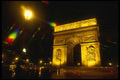 205022 Arc De Triomphe Illuminated A4 Photo Print