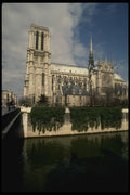 205023 Notre Dame Cathedral On The Seine River A4 Photo Print