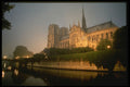 205027 Notre Dame Illuminated A4 Photo Print