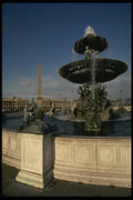205043 Fountain, Place De Concorde A4 Photo Print