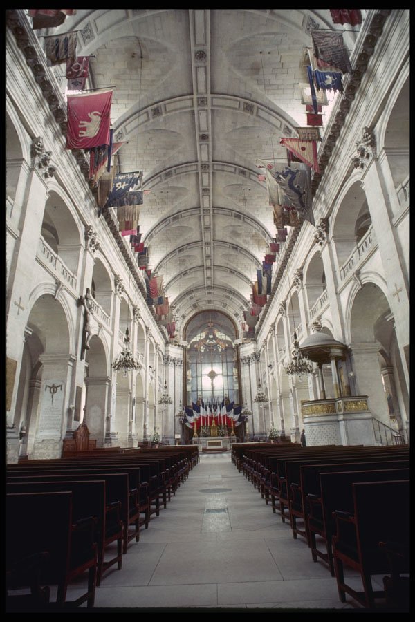 205053 Church Invalides Sanctuary A4 Photo Print
