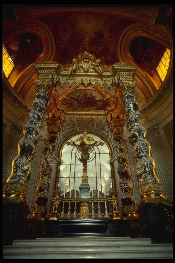 205054 Altar, Church Invalides A4 Photo Print