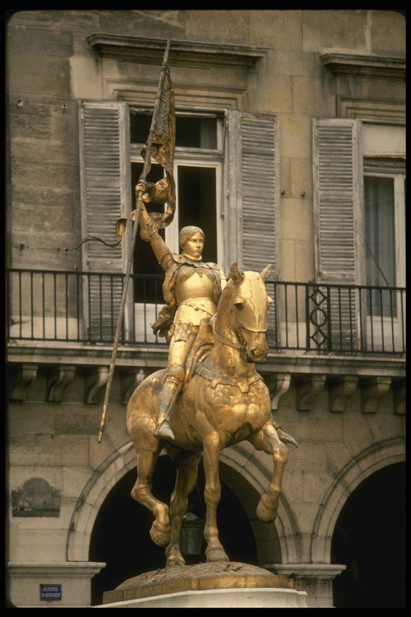 205071 Joan Of Arc Statue A4 Photo Print