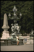 205072 Statuary, Alexandre III Bridge A4 Photo Print