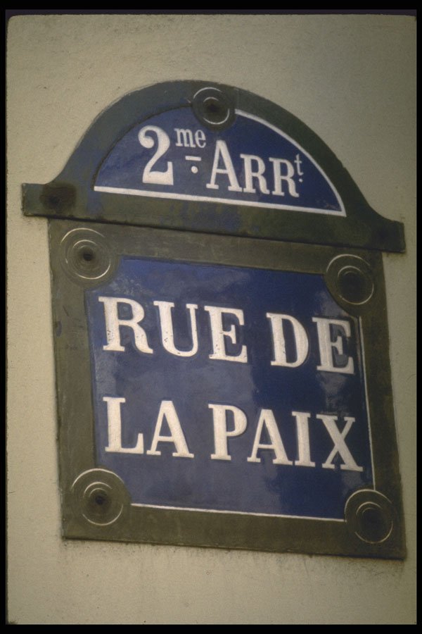 205073 Famed Parisian Street A4 Photo Print