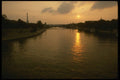205099 Sunset On River Seine A4 Photo Print