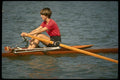 206013 Women's Singles Rowing A4 Photo Print