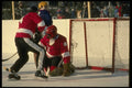 206036 Action Around The Net, Hockey, Winterlude A4 Photo Print