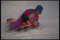206037 Sleigh Rider A4 Photo Print