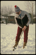 206041 Snow Golf Tournament A4 Photo Print