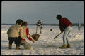 206042 Winter Softball A4 Photo Print