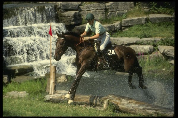 206069 Water Hazard Horse Trials A4 Photo Print