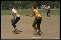 206076 Runner On First Base A4 Photo Print