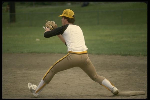 206077 First Baseman A4 Photo Print