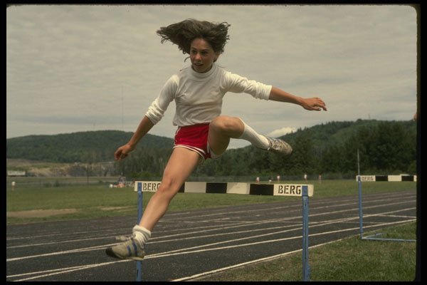 206084 Hurdle Race Track And Field A4 Photo Print