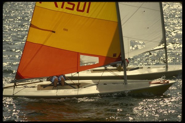 206096 Wind And Feet In The Sails A4 Photo Print