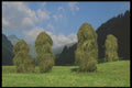 207005 Haystacks A4 Photo Print
