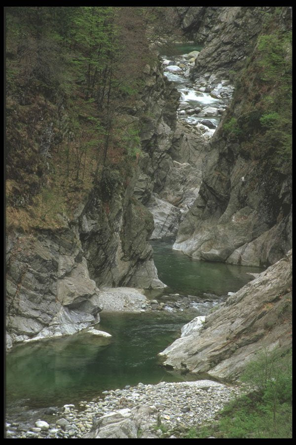 207012 Chasm In Centovalli A4 Photo Print