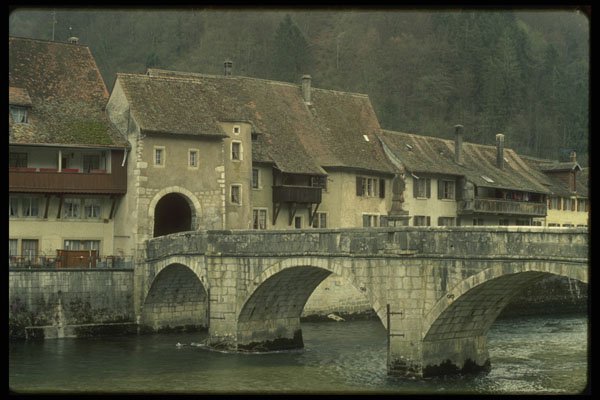 207015 St. Ursanne, Switzerland A4 Photo Print