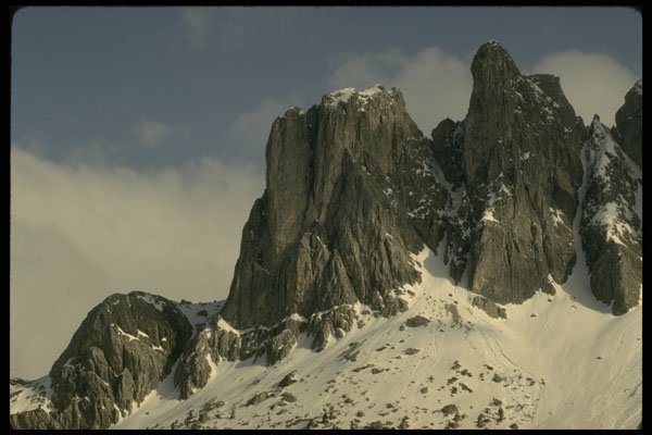 207019 Sella Peaks, South Tyrol A4 Photo Print