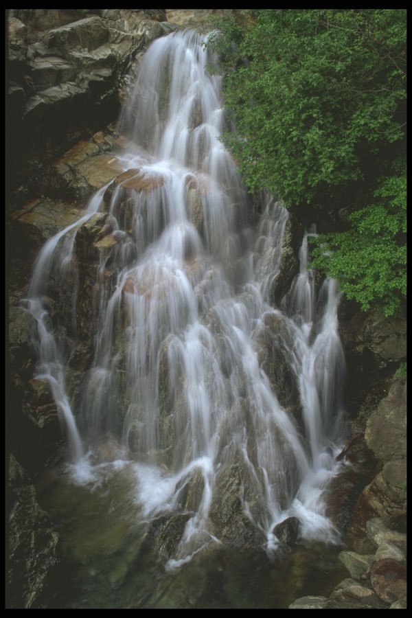 207043 Cascading Water A4 Photo Print