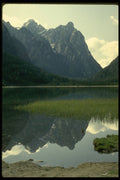 207044 Toblach Lake, South Tyrol A4 Photo Print