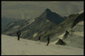 207064 Skiers On Tuxer Glacier A4 Photo Print