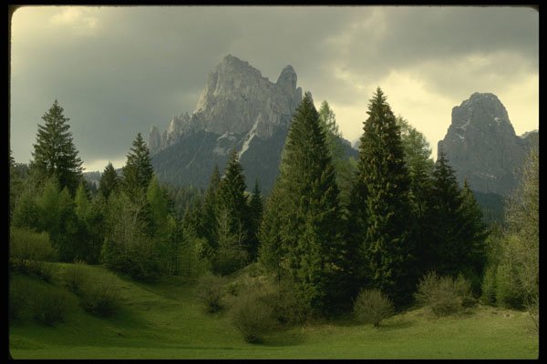 207077 Pala Mountains, South Tyrol A4 Photo Print