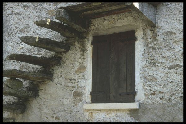 207095 Stone Stairs A4 Photo Print