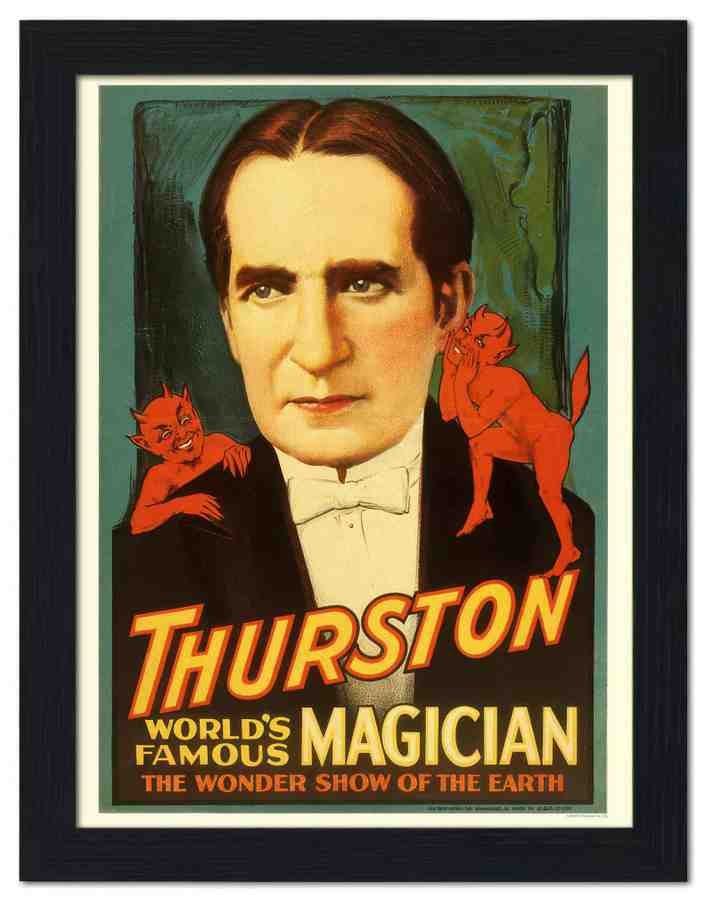 2095 thurston magic 2 Vintage Advert A4 Photo Print