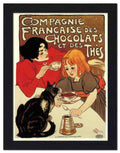 2096 compagnie francaise chocolate 2 Vintage Advert A4 Photo Print