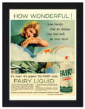 2097 1960s washing up liquid 2 Vintage Advert A4 Photo Print