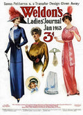 21 Weldons Ladies Jo Vintage Advert A4 Photo Print