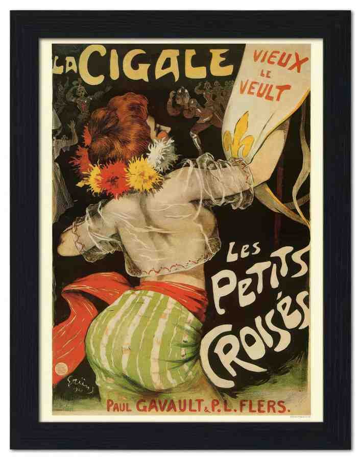 2106 les petits croises grun 2 Vintage Advert A4 Photo Print