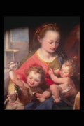 211023 Mother And Babies  A4 Photo Print