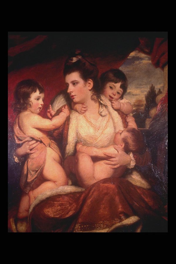 211024 Mother And Three Children , England A4 Photo Print