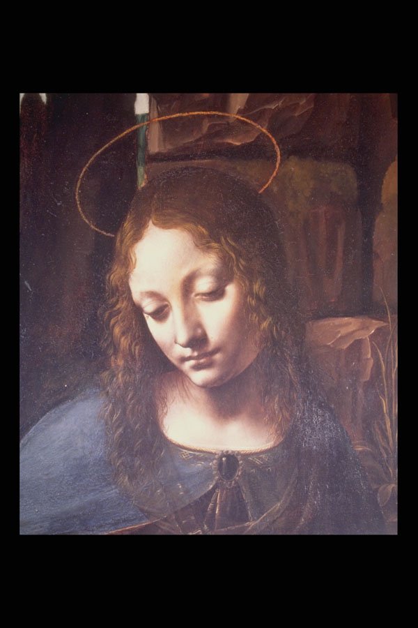 211026 Virgin Mary, Virgin Of Rocks , Leonardo Da Vinci, Italy A4 Photo Print